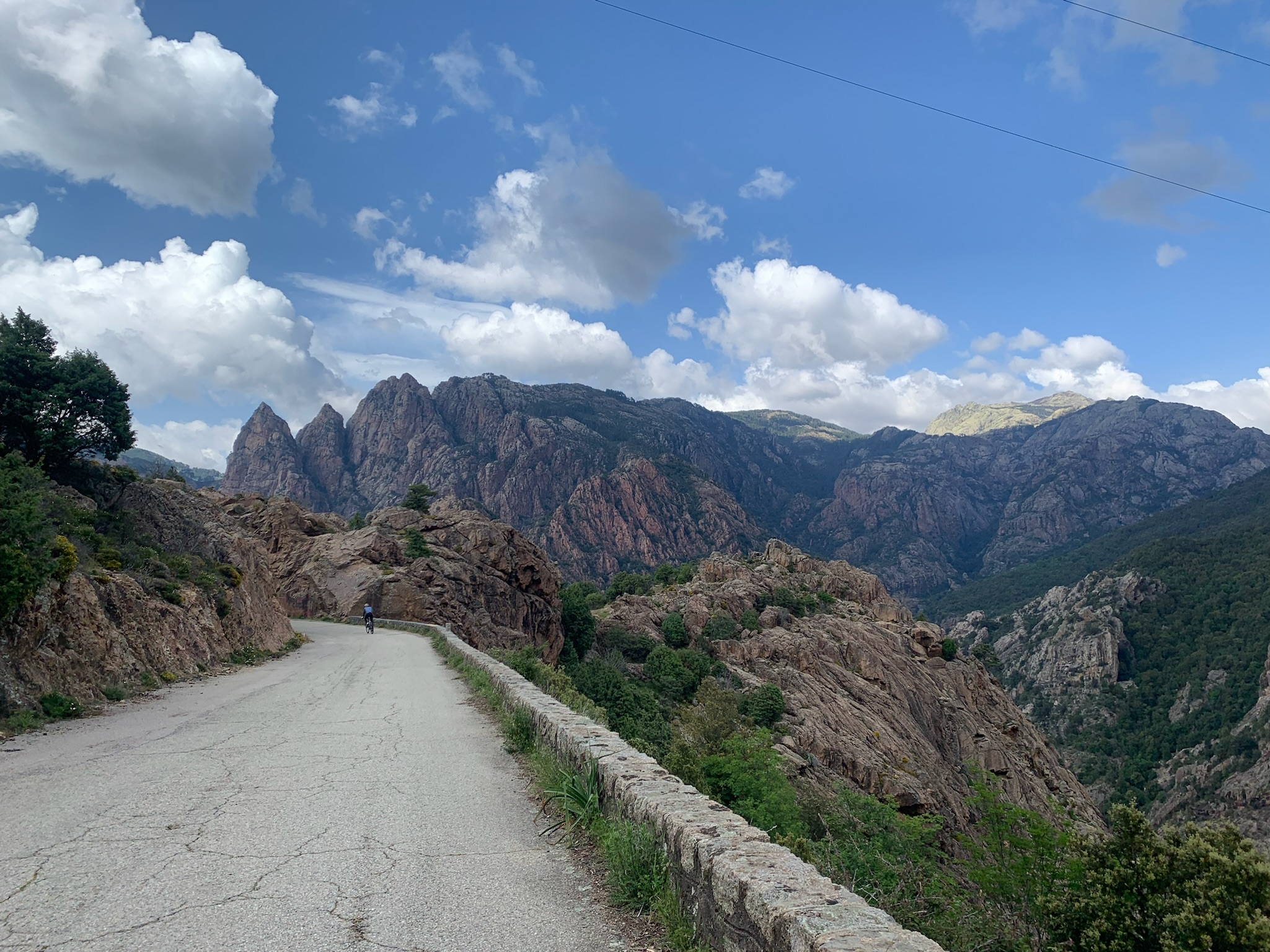 Corsica bergen rondom Porto Ota